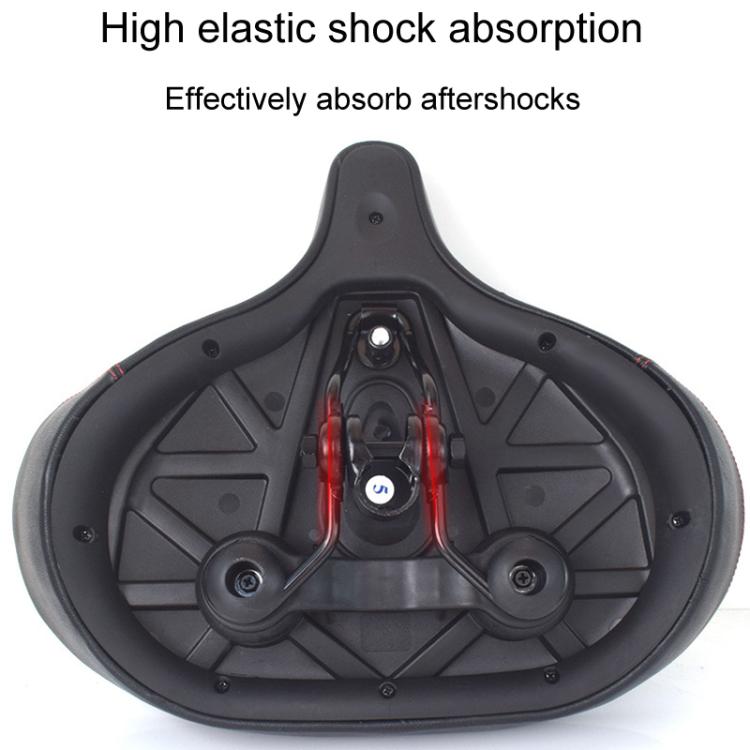 FMFXTRA FU-3501 Electrical Bike Enlarged And Thicked Seat Cushion Bike Universal Waterproof Cushion