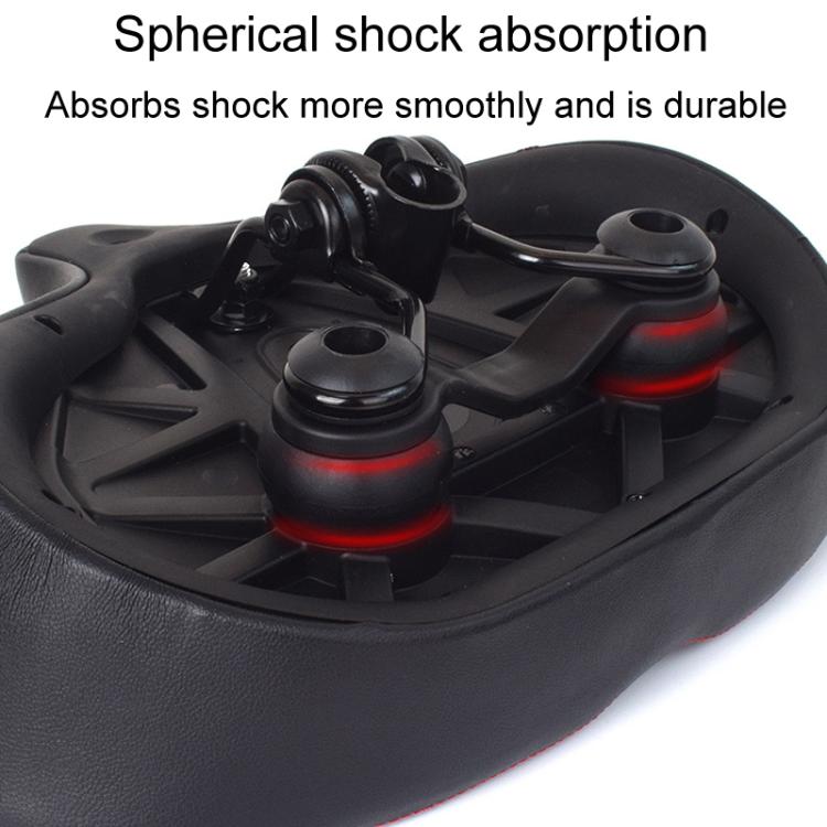 FMFXTRA FU-3501 Electrical Bike Enlarged And Thicked Seat Cushion Bike Universal Waterproof Cushion