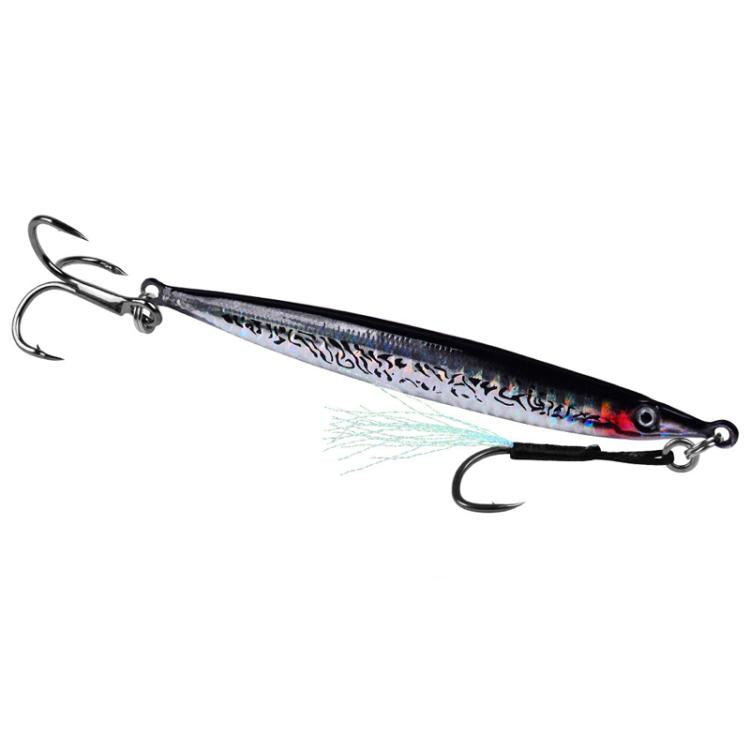 PROBEROS LF151 Long-Distance Casting Sinking Lure 3D Fast-Draw Sea Fishing Mackerel Hook