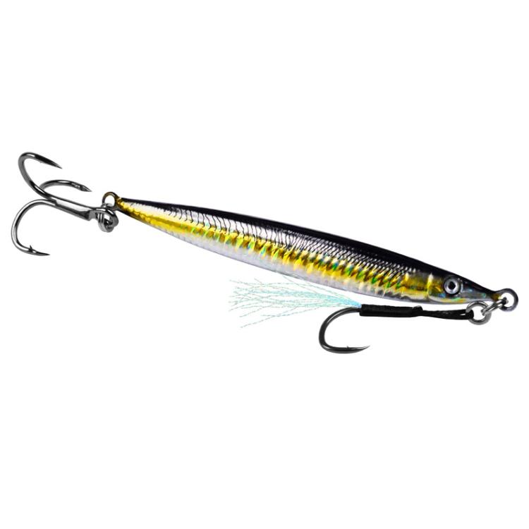 PROBEROS LF151 Long-Distance Casting Sinking Lure 3D Fast-Draw Sea Fishing Mackerel Hook
