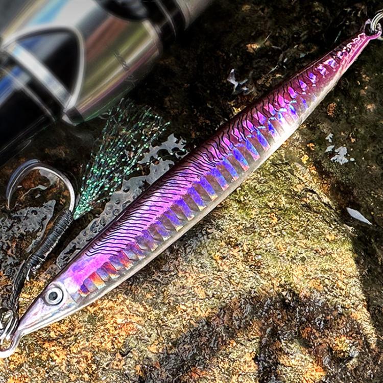 PROBEROS LF151 Long-Distance Casting Sinking Lure 3D Fast-Draw Sea Fishing Mackerel Hook