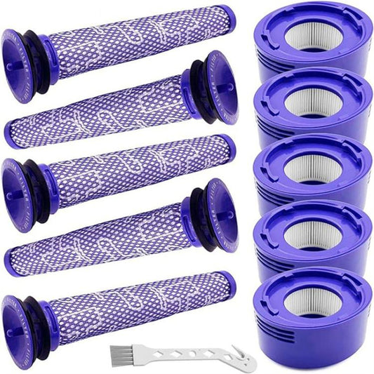 11 In 1 Replacement Filter Kit For Dyson V7/V8 Vacuum Cleaner HEPA Washable Accessories