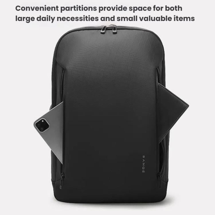 BANGE BG-3057 Large Capacity Men Business Work Lightweight Computer Backpack
