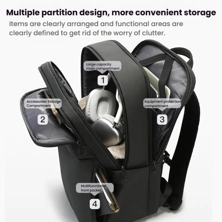 BANGE BG-3065 Business Workplace Shoulder Bag Large Capacity Computer Men Bag