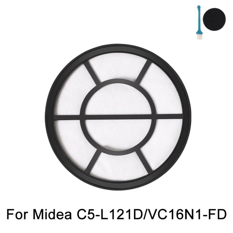 For Midea C5-L121D / VC16N1-FD Vacuum Cleaner Parts Inlet Filter Cotton Filter Element