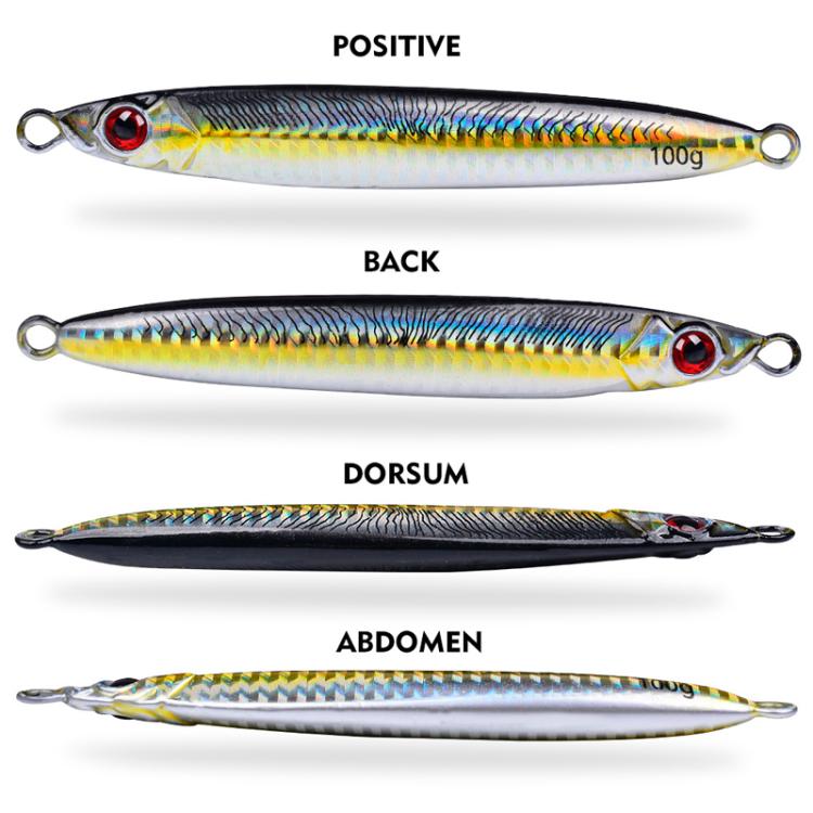 PROBEROS LF153 3D Fast Twitch Sea Fishing Road Runner Lure Long Casting Quick Sinking False Bait