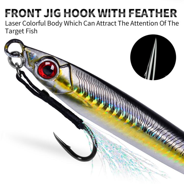 PROBEROS LF153 3D Fast Twitch Sea Fishing Road Runner Lure Long Casting Quick Sinking False Bait