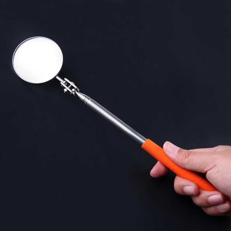 Stainless Steel Universal Rotating Telescopic Folding Viewfinder, Round 30mm, Orange 50mm, Square 85x52mm, Square with Light 65x40mm