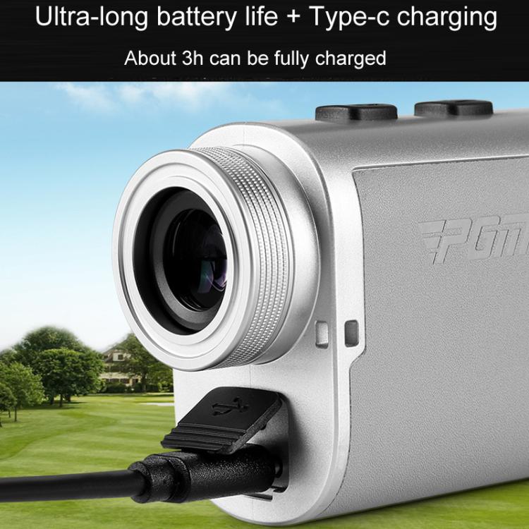 PGM JQ018 Mini Magnetic Slope Compensated Golf Pocket Rangefinder 1200 Yards