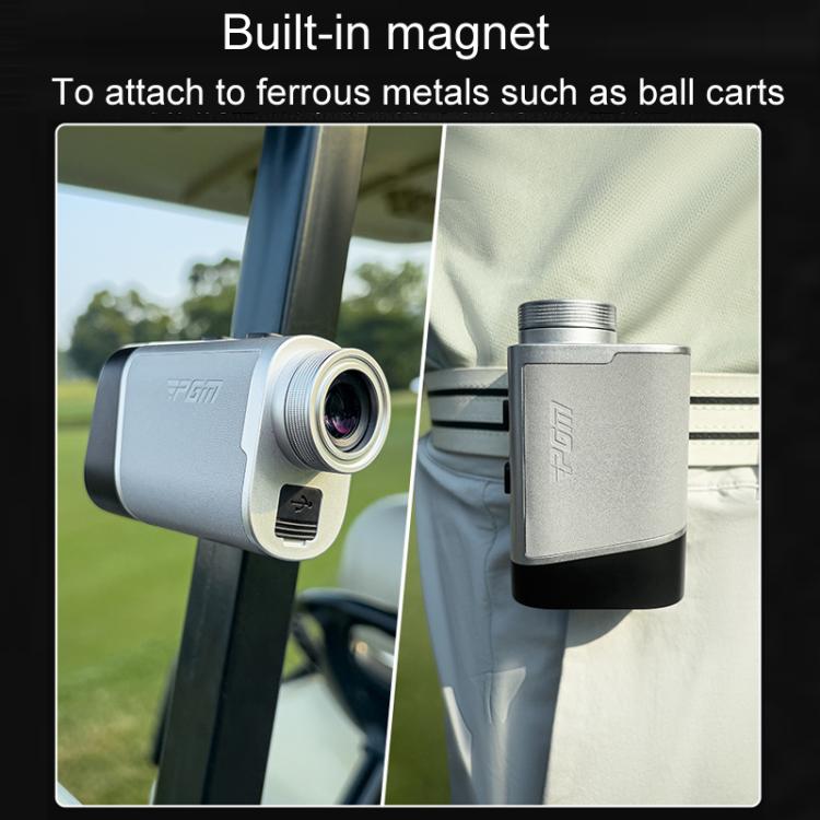 PGM JQ018 Mini Magnetic Slope Compensated Golf Pocket Rangefinder 1200 Yards