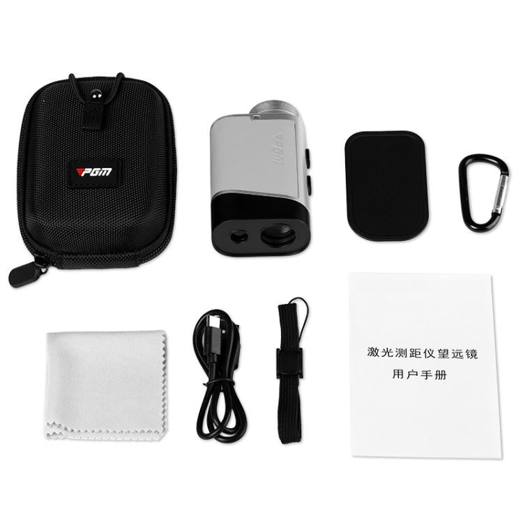 PGM JQ018 Mini Magnetic Slope Compensated Golf Pocket Rangefinder 1200 Yards