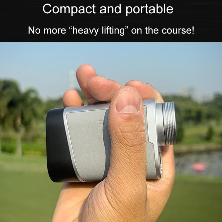 PGM JQ018 Mini Magnetic Slope Compensated Golf Pocket Rangefinder 1200 Yards