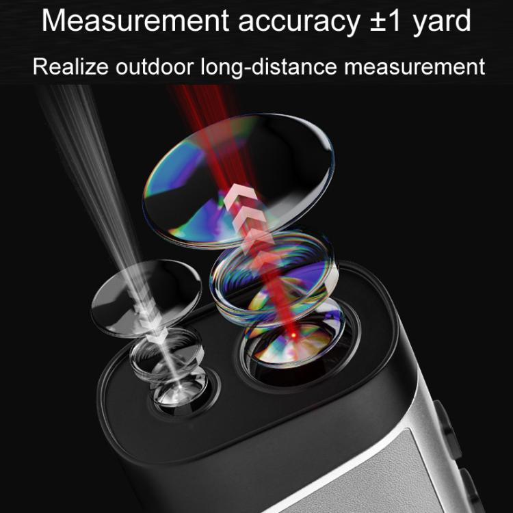 PGM JQ018 Mini Magnetic Slope Compensated Golf Pocket Rangefinder 1200 Yards