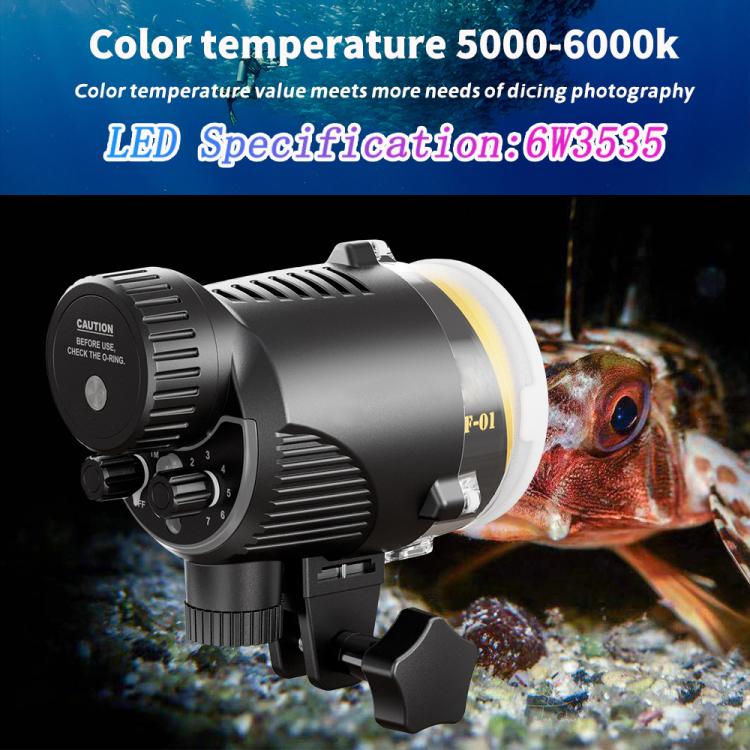 Sea Frogs SF-01  100M/328FT Underwater Strobe For Diving Photography