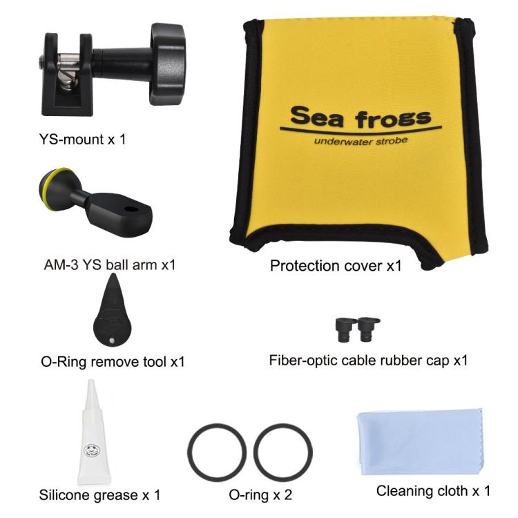 Sea Frogs SF-01  100M/328FT Underwater Strobe For Diving Photography