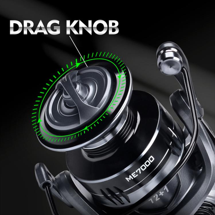 LUYA Spinning Reel Sea Long Casting CNC Metal Swing Arm Fishing Reel