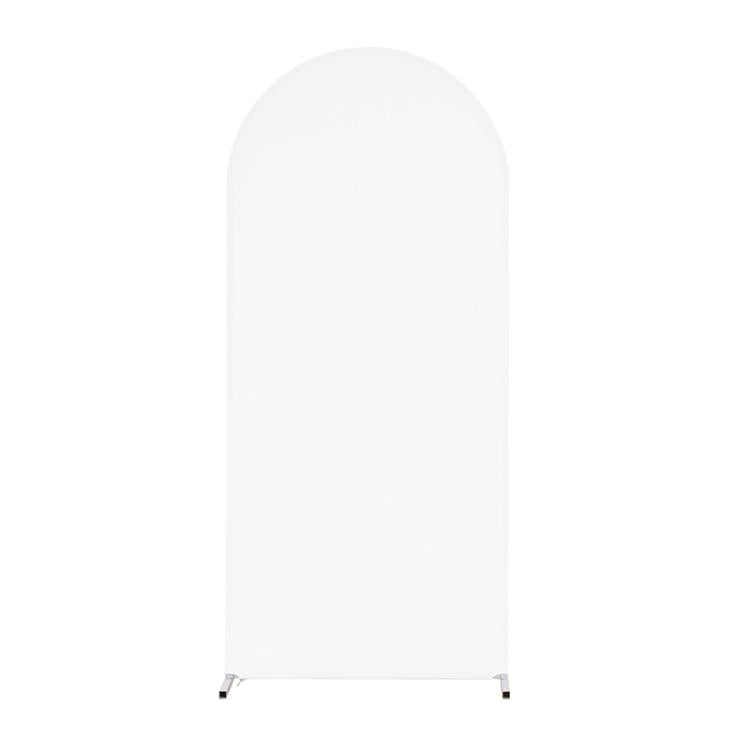 Arch Fabric Cover U Shape Spandex Stretch Cloth Cover Wedding Birthday Party Background Decoration