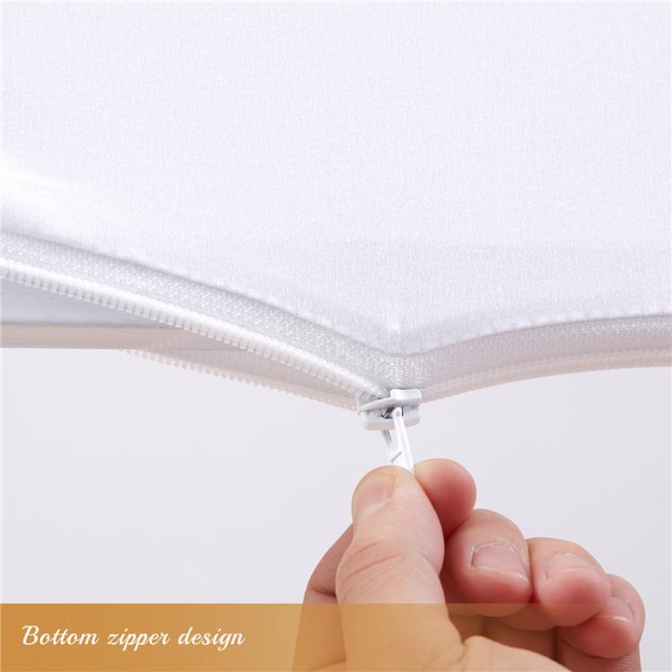 Arch Fabric Cover U Shape Spandex Stretch Cloth Cover Wedding Birthday Party Background Decoration