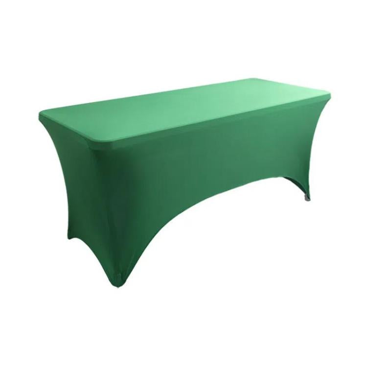 Rectangular Elastic Table Cover Hotel Restaurant Wedding Banquet Party Long Table Decoration Tablecloth