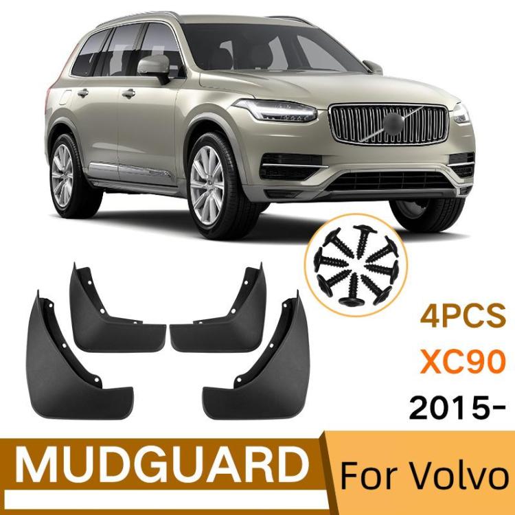 For 2015-2023 Volvo XC90 Car Tire Soft Rubber Mudguard