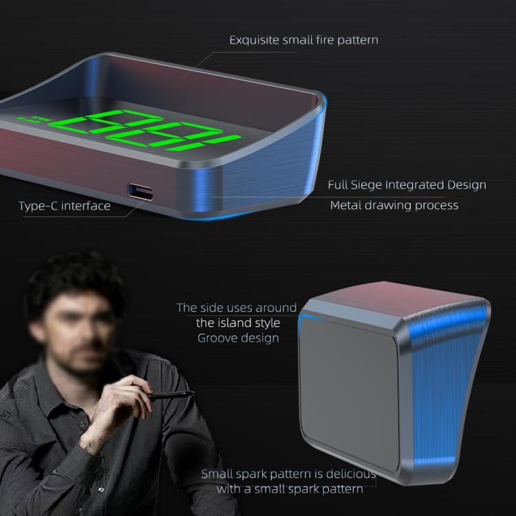 M2 Universal Cars HUD Head-up Display GPS HD Speedometer