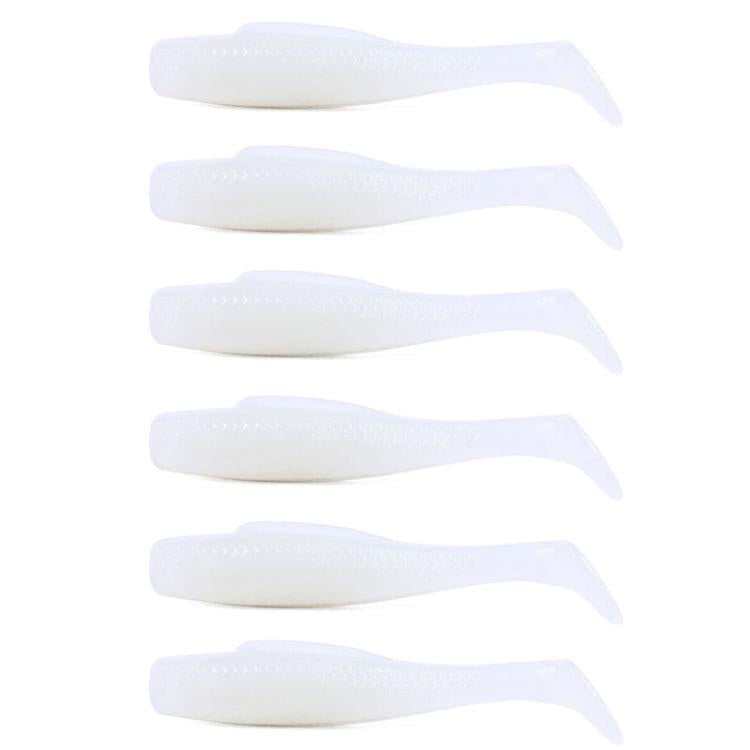 HENGJIA 6pcs / Box Outdoor Fishing Floating Soft Bait 8cm-5g Bionic False Lure