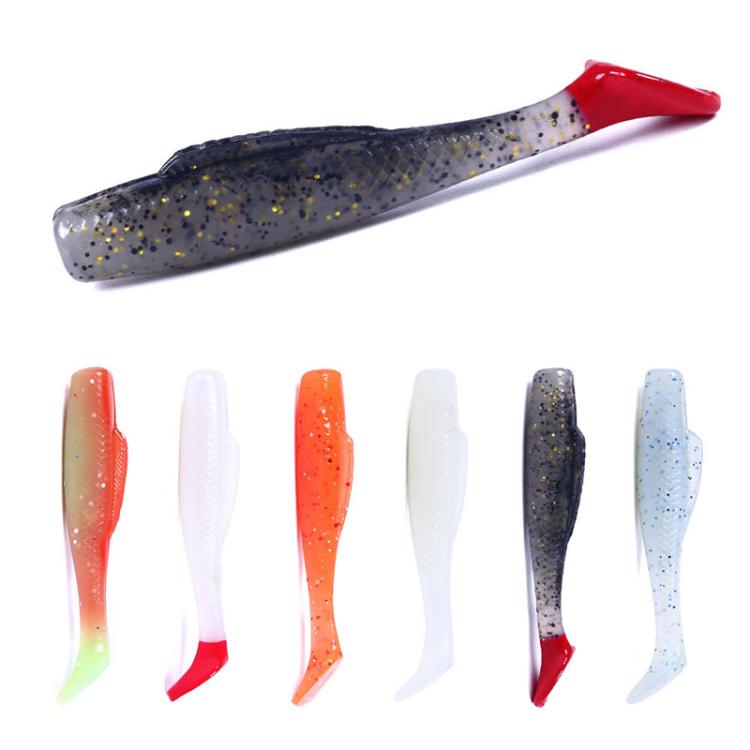 HENGJIA 6pcs / Box Outdoor Fishing Floating Soft Bait 8cm-5g Bionic False Lure
