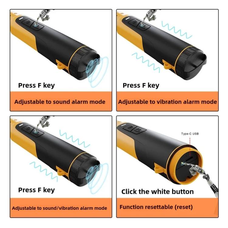 Goint IP960 Handheld 3 In 1 Metal Detector Outdoor Treasure Hunting Pulse Waterproof Rechargeable Gold Detector