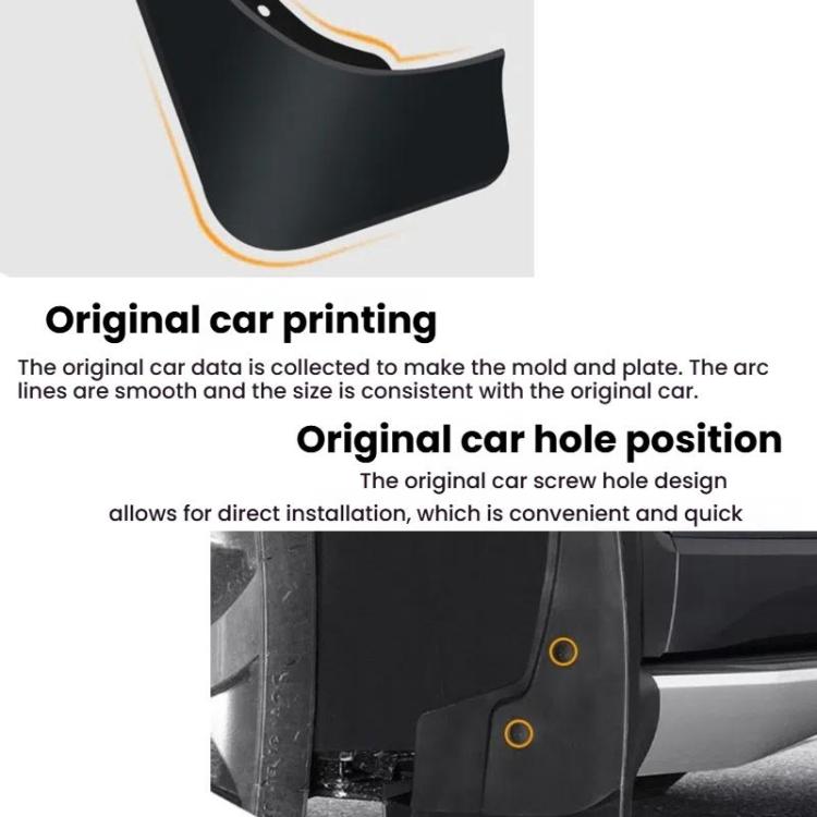 For 2020-2021 Nissan Sentra Car Tire Soft Rubber Mudguard