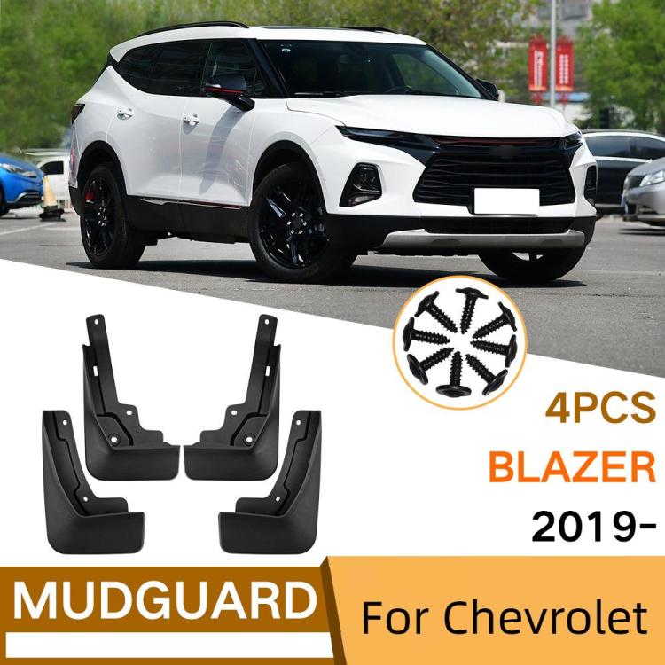 For 2019-2024 Chevrolet Blazer Car Tire Soft Rubber Mudguard
