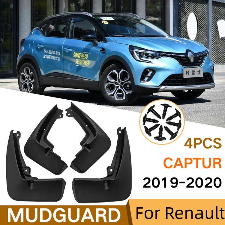 For 2019-2020 Renault Captur Car Tire Soft Rubber Mudguard