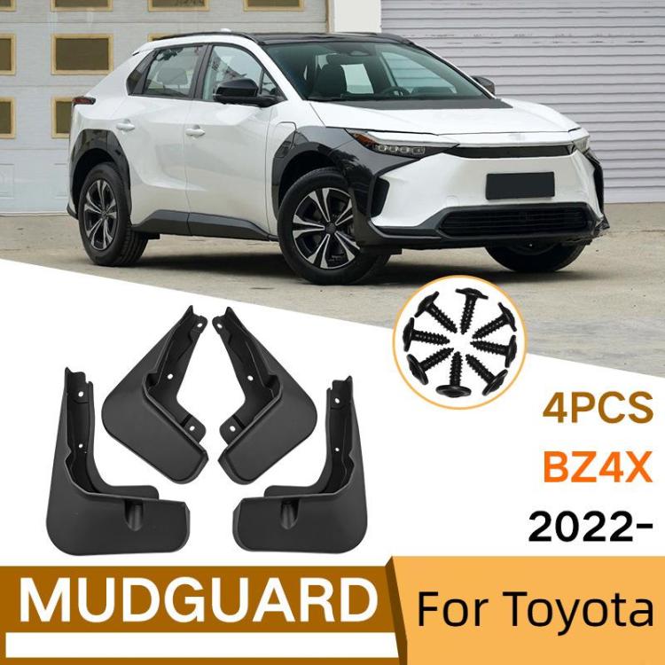 For 2022 Toyota BZ4X Car Tire Soft Rubber Mudguard