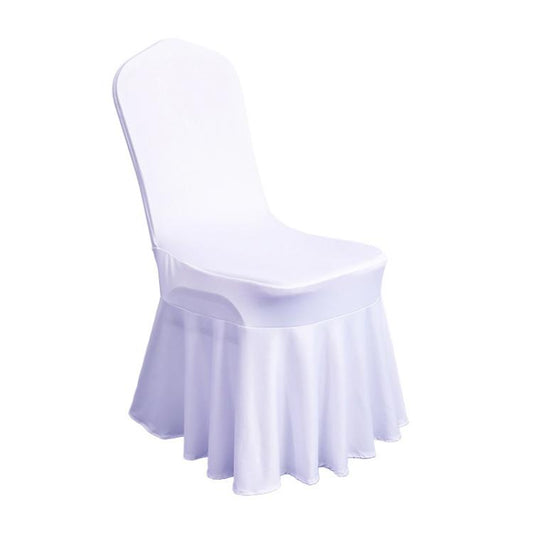 Stretch Chair Cover Hotel Wedding Decoration Solid Color Spandex Sundress Chair Cover