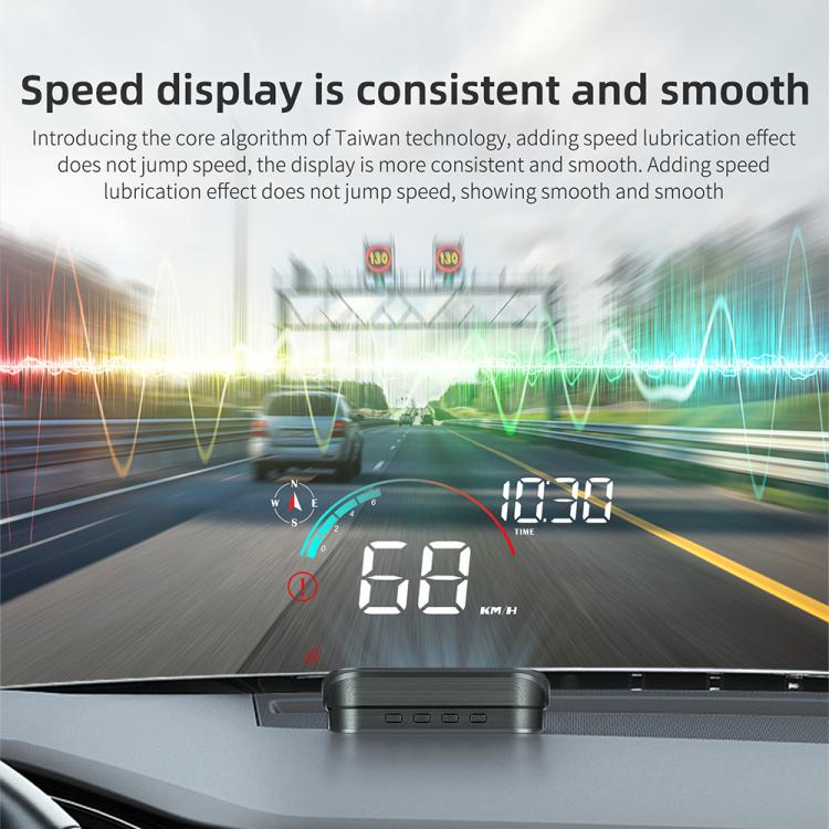M22 Car Electronic Dog HUD Head-up Display Car OBD Universal Speedometer
