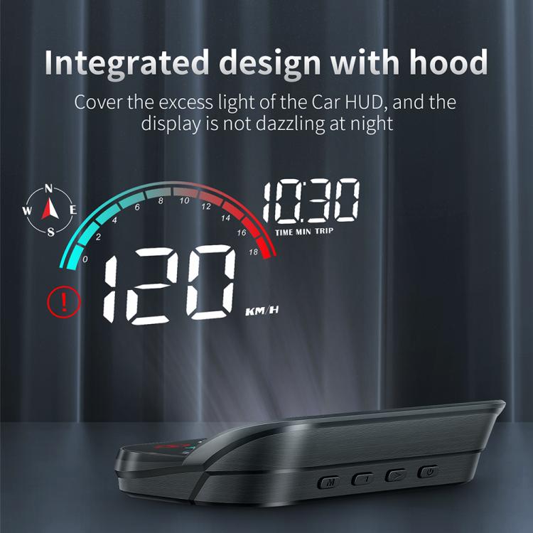 M22 Car Electronic Dog HUD Head-up Display Car OBD Universal Speedometer