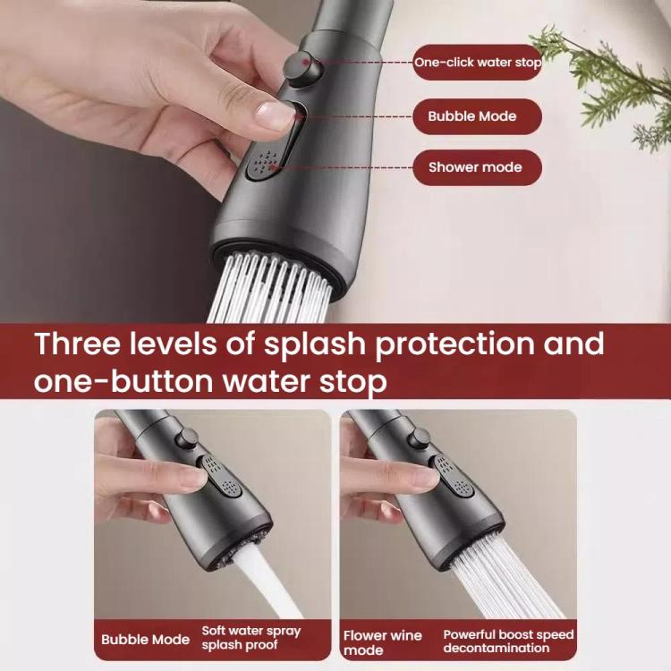 Kitchen Universal Faucet Extender Sink Connector Spout Swivel Faucet Splash Guard