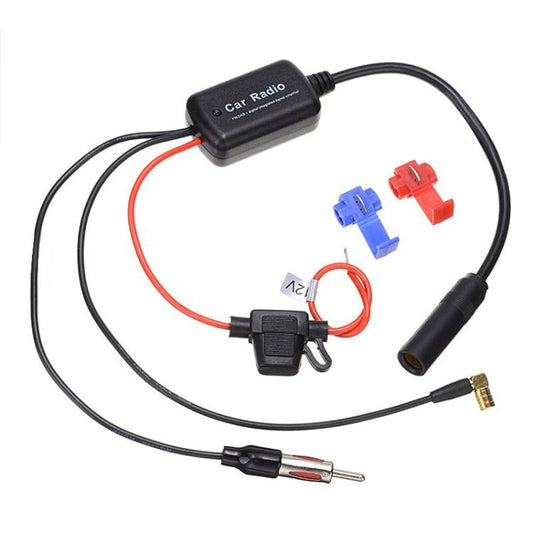 3 In 1 Car Radio FM/AM/DAB Antenna Signal Amplifier