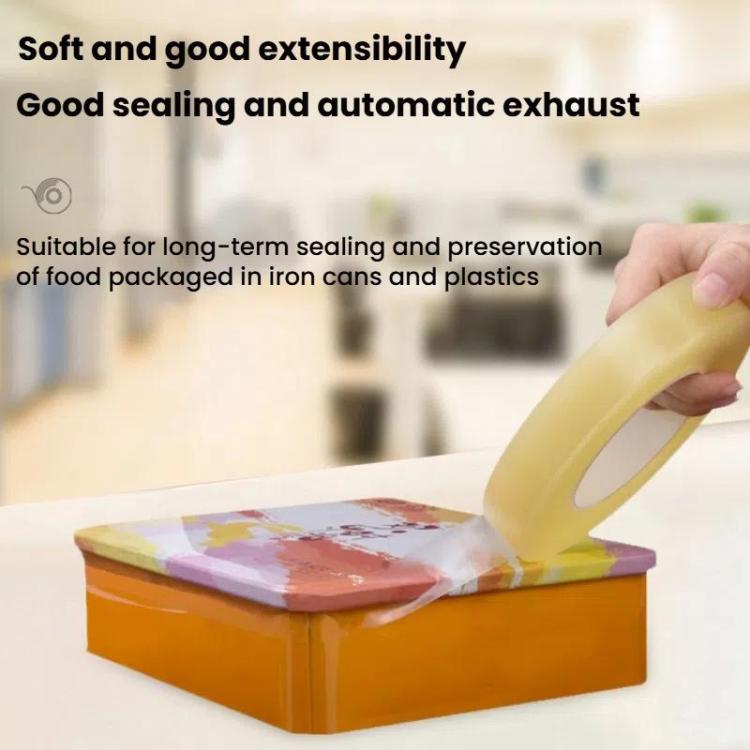 PVC Food Can Sealing Film Transparent Seamless Tape
