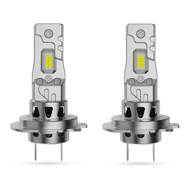 2pcs 6000K Mini Car Plug-in Integrated LED Headlights