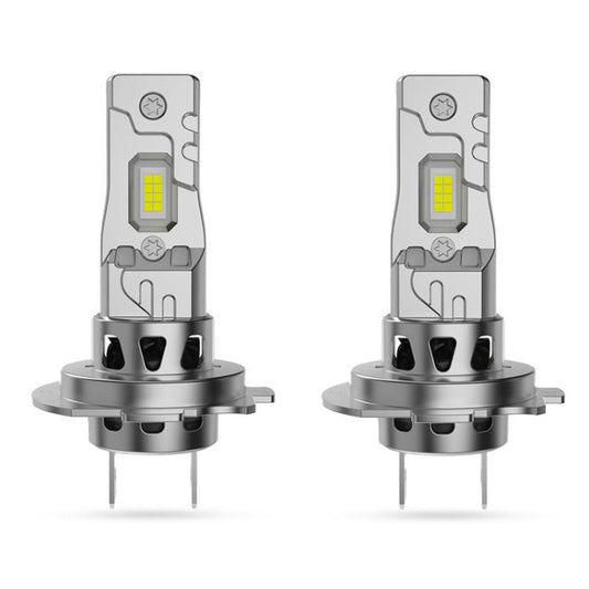 2pcs 6000K Mini Car Plug-in Integrated LED Headlights