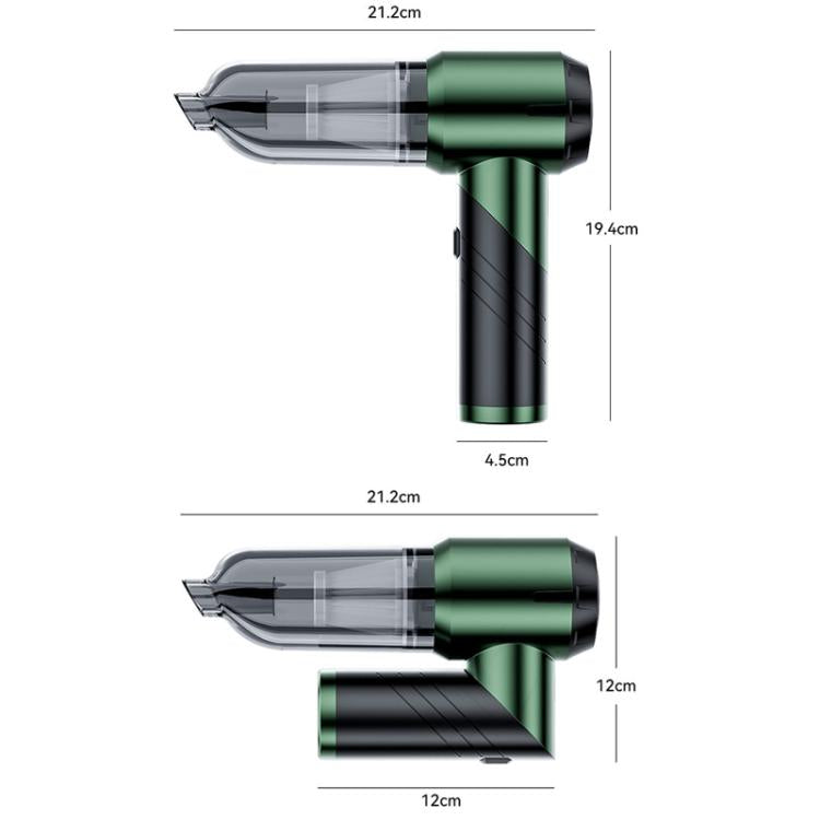 SUITU ST-6670 Handheld Small Brushless Suction Power Foldable Cordless Car Vacuum Cleaner