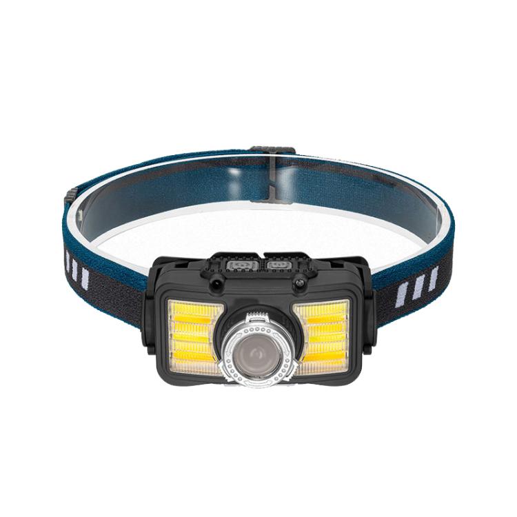E-SMARTER W6100A LED Mini Wave Sensor Headlamp COB Outdoor Adventure Fishing Bright Headlamp