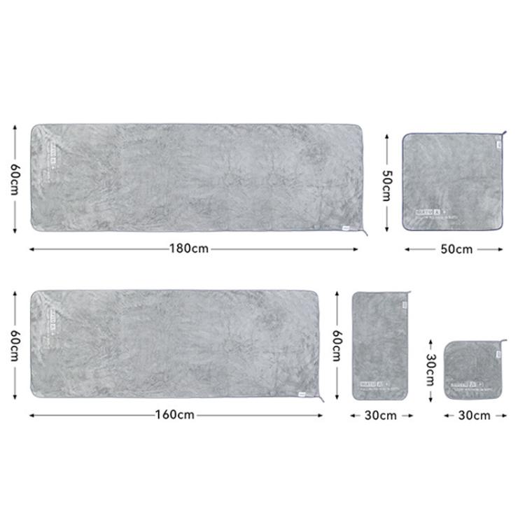 SUITU ST-9009 Double-Sided Fleece Thickened Water Absorbent Quick Drying Car Wash Towel