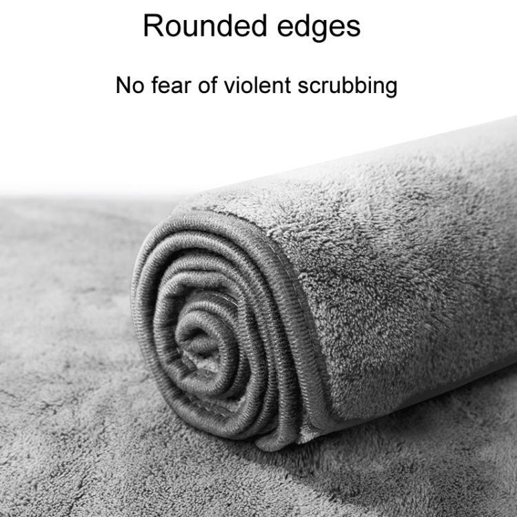 SUITU ST-9009 Double-Sided Fleece Thickened Water Absorbent Quick Drying Car Wash Towel