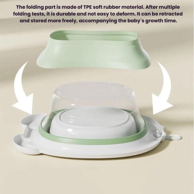 Children Silicone Folding Washbasin Portable Thickened Hangable Butt Washbasin For Babies
