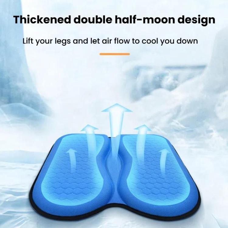 Car Honeycomb Gel Seat Cushion Breathable Ice Silk Cushion