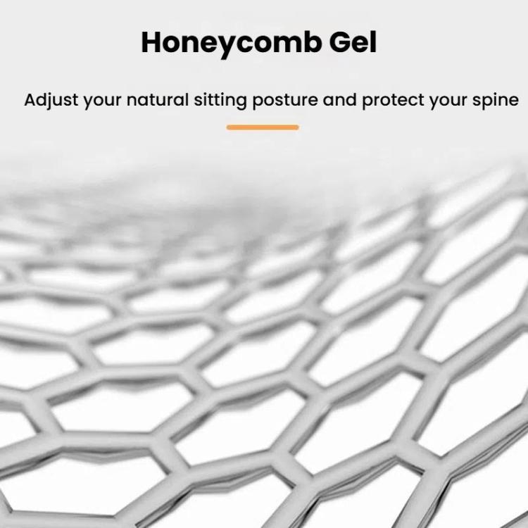 Car Honeycomb Gel Seat Cushion Breathable Ice Silk Cushion