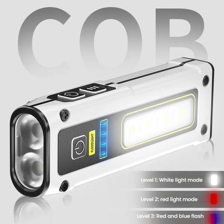 E-SMARTER STD01 COB Work Light With Power Display Outdoor Emergency Repair Light With Magnet LED Mini Flashlight