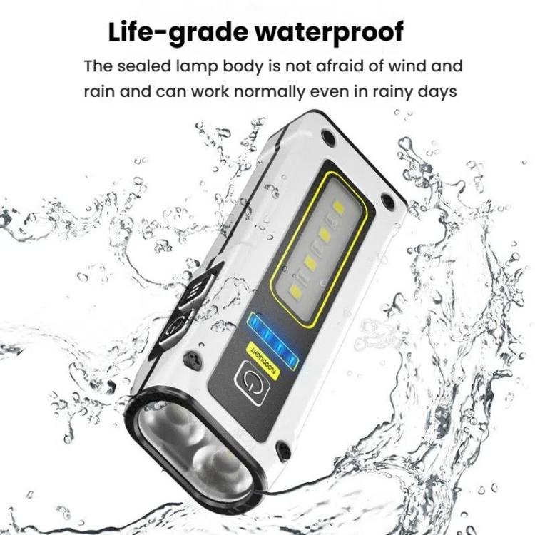 E-SMARTER STD01 COB Work Light With Power Display Outdoor Emergency Repair Light With Magnet LED Mini Flashlight