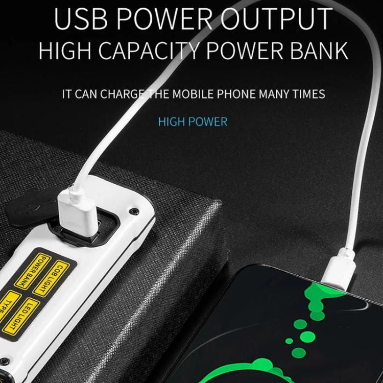 E-SMARTER STD01 COB Work Light With Power Display Outdoor Emergency Repair Light With Magnet LED Mini Flashlight